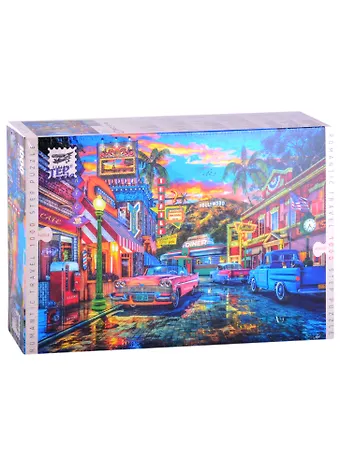 Пазл Step puzzle 1000эл Голливуд (Romantic Travel)