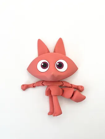 Фигурка 3D Лисёнок Айяяй (80001999) (7х10х9)