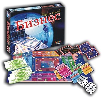 Настольная игра Бизнес.Игра на деньги 01185