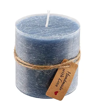 Свеча-столбик ароматическая Rustic (яблоко с корицей) (7х7)