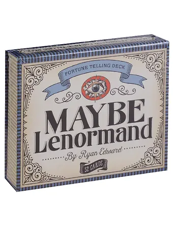 R. Edward Таро Аввалон, Maybe Lenormand (52 карты+инструкция) (на англ. яз.) (коробка) (ПИ)
