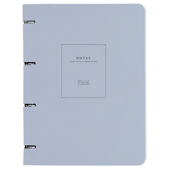 Тетрадь на кольцах в клетку Be Smart, Notes, А4, 120 листов, голуая