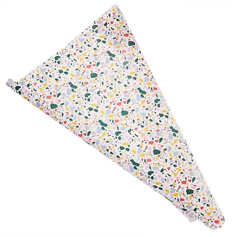 Бумага упаковочная 70*100см Golden Pattern инд.уп., ассорти