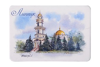 Магнит картон Христорождественский собор (Липецк) (МК/491/003)