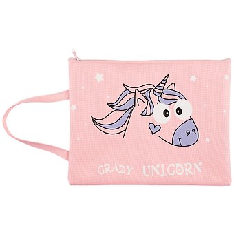 Папка для тетрадей «Crazy unicorn», B5
