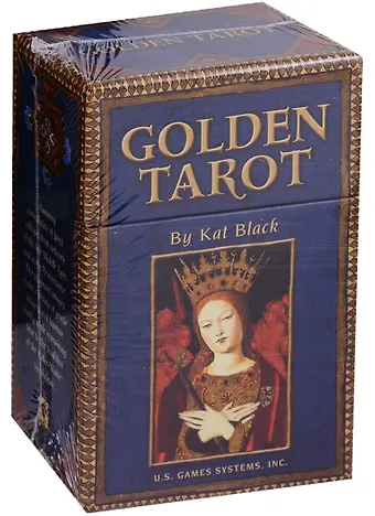 Kathy Black Golden Tarot = Золотое Таро (карты + инструкция на английском и русском языках)