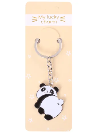 Брелок My lucky charm Панда (металл)