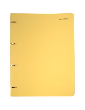 Тетрадь А4 80л кл. Sunrise на кольцах, смен.блок, пласт.обл.