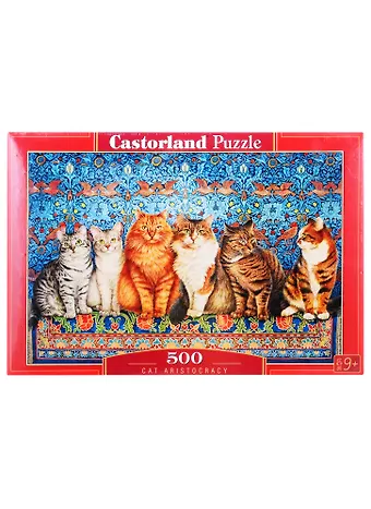 Пазл Коты-аристократы, 500 деталей Castor Land B-53469