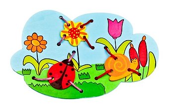 Шнуровка Божья коровка (76512) (3+) (упаковка) (Mapacha)