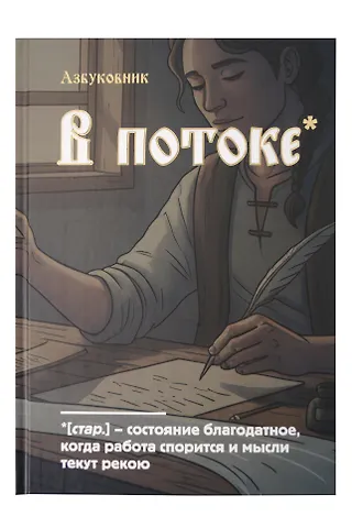 Книга для записей А5 64л лин. Азбуковник. В потоке