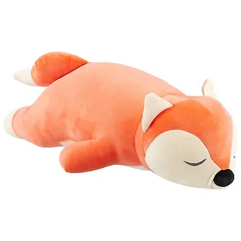 Мягкая игрушка Лиса на животе, 45 см