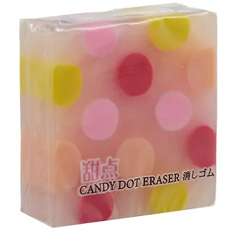 Ластик Candy dot ассорти