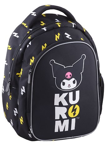 Рюкзак Kuromi, 2 отделения, черный, 40 х 32 х 16 см