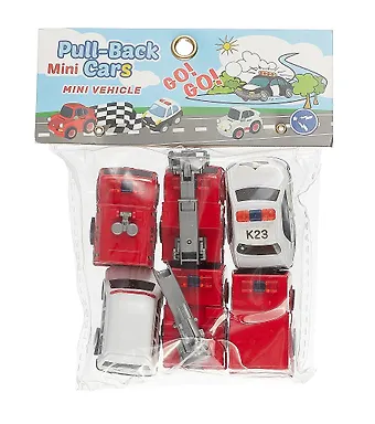 Набор машин Городские службы (6шт)