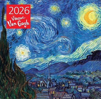 Календарь 2026г 300*300 Винсент Ван Гог. Звездная ночь настенный, на скрепке