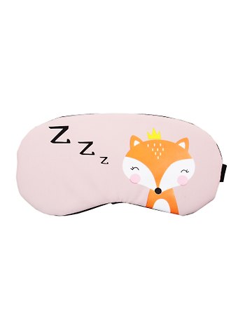 Маска для сна Спящая Лиса Zzz (пакет)