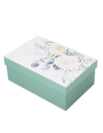 Коробка подарочная Нежный букет 21*14*8,5, картон