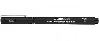 Линер черный PIN 08, толщина линии 0.8, UNI