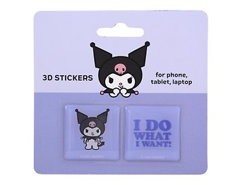 3D стикеры Sanrio I do what I want! (2 шт)