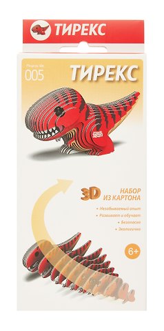 Настольная игра Набор из картона Тирекс