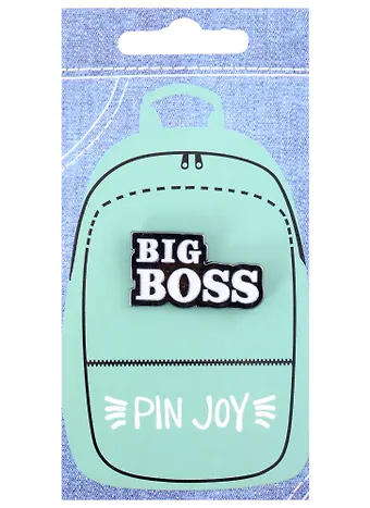 Значок Pin Joy Big boss (металл) (12-08599-946)