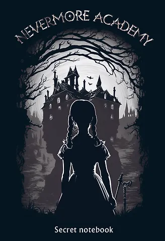 Блокнот 48л Neverrmore Academy. Secret notebook
