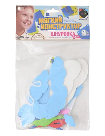 Фантазер (113004) Мягкий констр. Мобиль Птицы (Шнуровка) (упаковка)