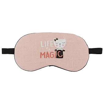 Маска для сна Кот в шляпе Life is magic (пакет) (12-37544-I109)