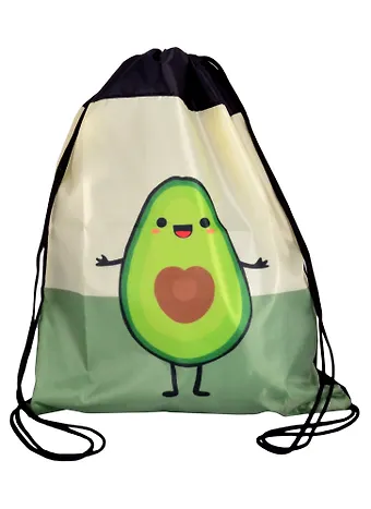 Мешок для сменной обуви Авокадо