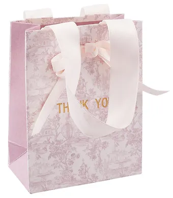 Пакет А6 11,5*14,5*6 THANK YOU жен., тиснение фольгой, бум.мат.ламинат