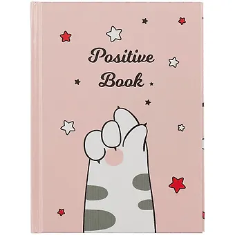 Записная книжка А6 64л кл. Positive Book 4 7БЦ, глянц.ламинация, диз.блок