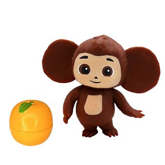 Фигурка-тянучка Чебурашка с аксессуаром, Funky Toys, (6х20х22), (CHE242)