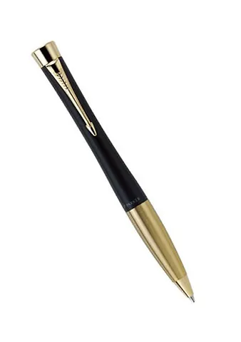 Ручка шариковая Parker, Urban Muted Black GT, подарочная