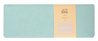 Планинг недат. 56л "Joy Book" сахарный лед, настольный, иск.кожа, 7Б, тв.переплет, скругл.углы, тонир.блок, евроспираль, инд.уп
