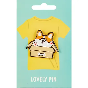 Значок Корги (акрил)