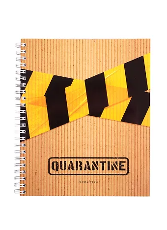 Тетрадь в клетку Unnika, Осторожно, тетрадь!, 96 листов, в ассортименте