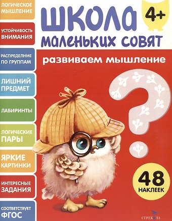 Лариса Викторовна Маврина Развиваем мышление. 48 наклеек