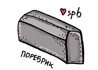 Сувенир КОМПЛЕКТ Магнит70х50 Поребрик
