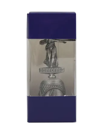 Колокол Волгоград.Родина-Мать (верх-фигурка-039 цв.ант.олово)