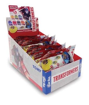 Игрушка, TOMY, Дискометатель Трансформеры, 12см в ассортименте