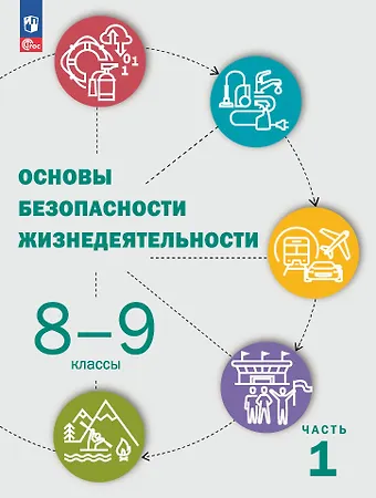 Елена Михайловна Приорова, Дмитрий Павлович Рудаков, Ольга Вячеславовна Позднякова Основы безопасности жизнедеятельности. 8-9 классы. Учебник. В 2 ч. Часть 1