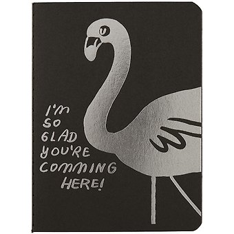 Записная книжка «Black flamingo» А6
