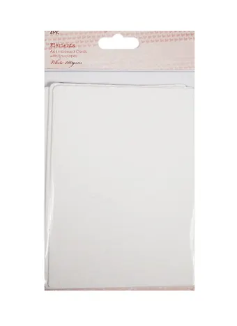 Набор для творчества Набор д/создания открыток с конвертом 4шт тиснение сердца