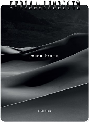 Блокнот А5 80 листов в клетку Dune, бархан, спираль