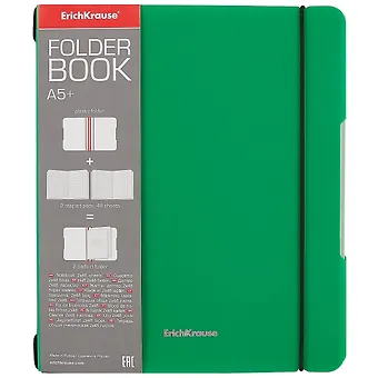 Тетрадь в клетку Erich Krause, Folder book, 96 листов, в ассортименте