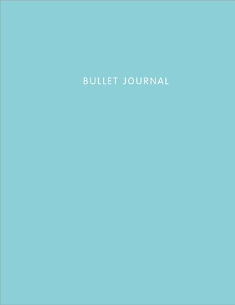 Книга для записей А5 144стр тчк. Bullet Journal (бирюзовый)