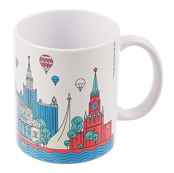 Кружка Туристическая Москва (4627077842287)