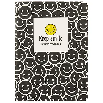 Записная книжка «Keep smile», 24 листа, А6